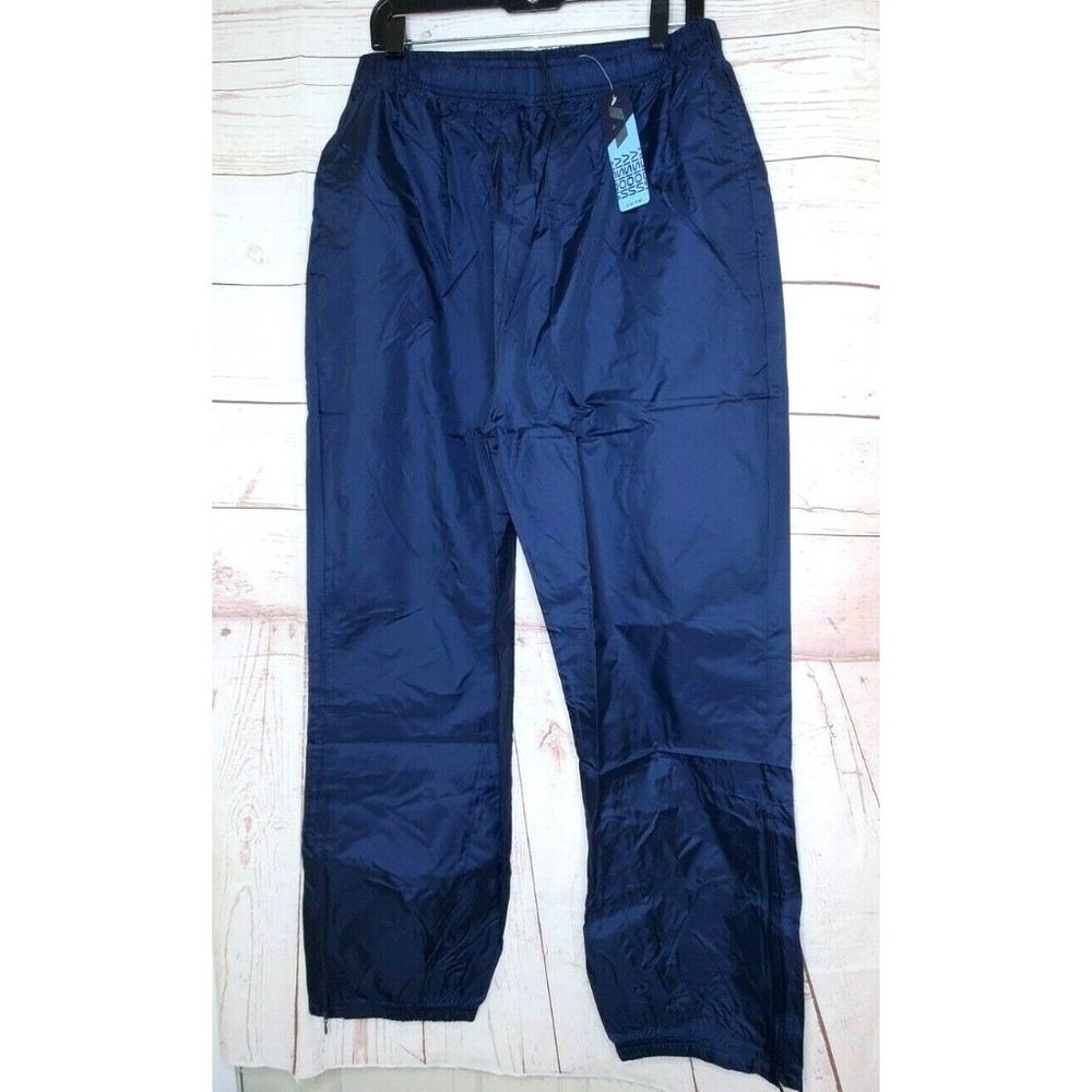 Men Vintage Vision Nylon XL Sweat Pants Made In Korea
